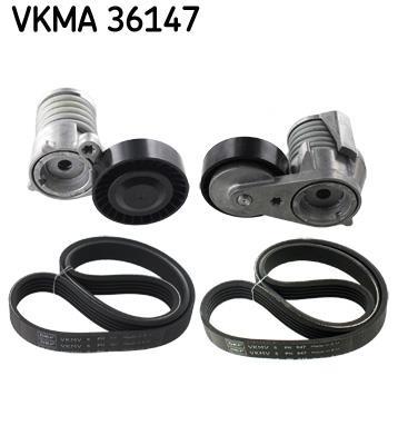 Kit de courroie d'accessoire (Courroie d’alternateur) SKF VKMA 36147